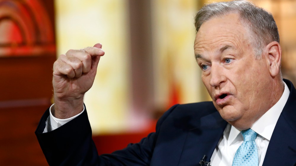Bill O'Reilly appears on NBC News' "Today" show. (Photo by Peter Kramer/NBC/NBC NewsWire via Getty)