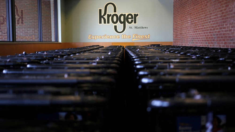 Inside A Kroger Store Ahead Of Earnings Figures