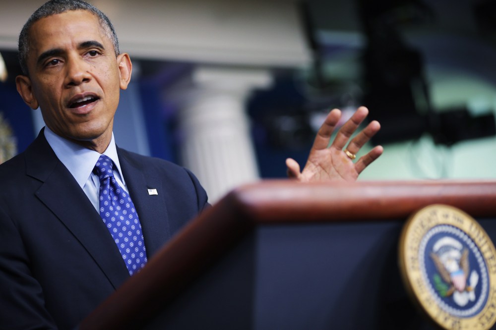 President Obama Delivers Statement On Situation In Iraq