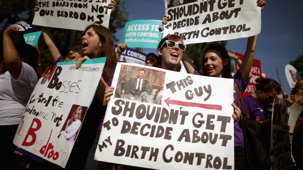Image: Supreme Court Issues Rulings, Including Hobby Lobby ACA Contraception Mandate Case