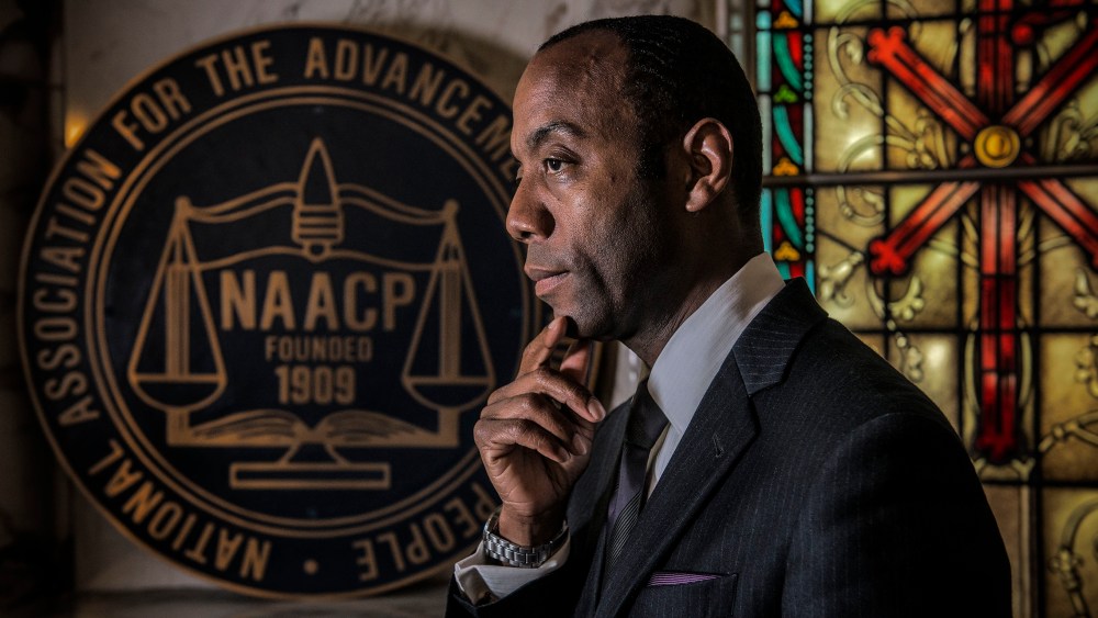 Cornell William Brooks, the new NAACP President, at their headquarters on July, 11, 2014 in Baltimore, MD. (Photo by Bill O'Leary/The Washington Post)