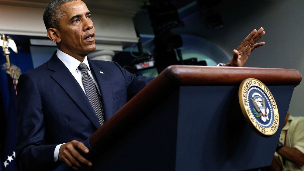 Image: President Obama Delivers Statement On Situation In Ukraine