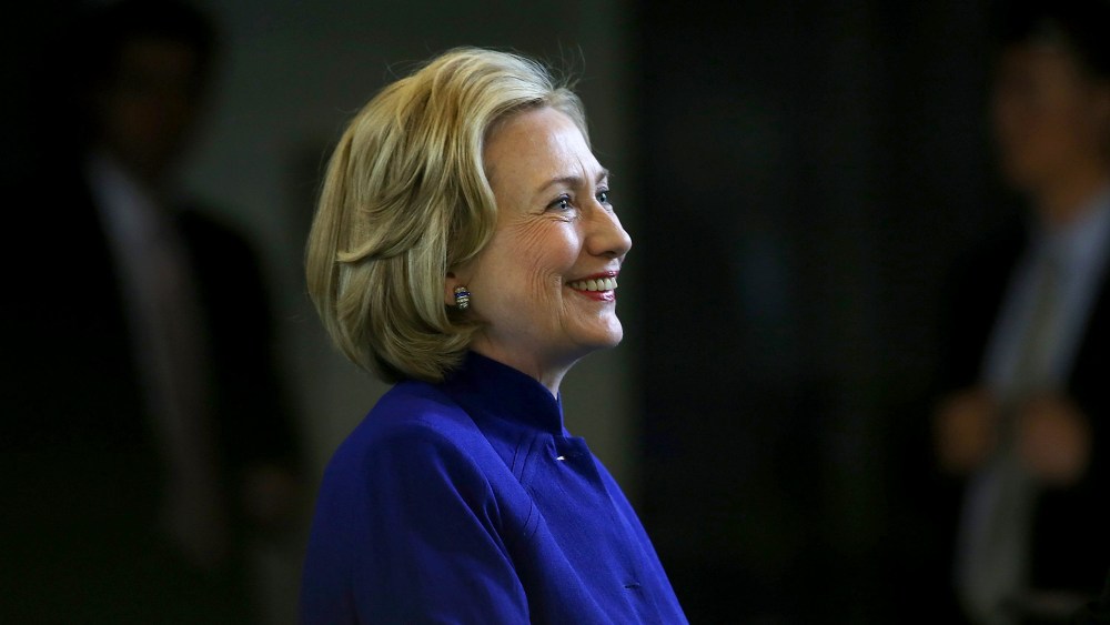 Hillary Clinton speaks during an event at the Children's Hospital Oakland Research Institute on July 23, 2014 in Oakland, California.