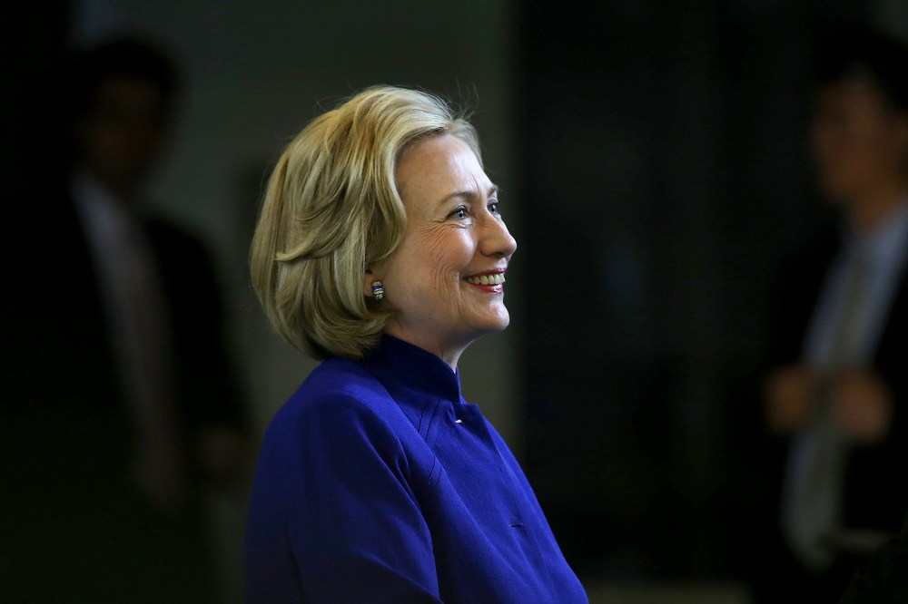 Hillary Clinton speaks during an event at the Children's Hospital Oakland Research Institute on July 23, 2014 in Oakland, California.