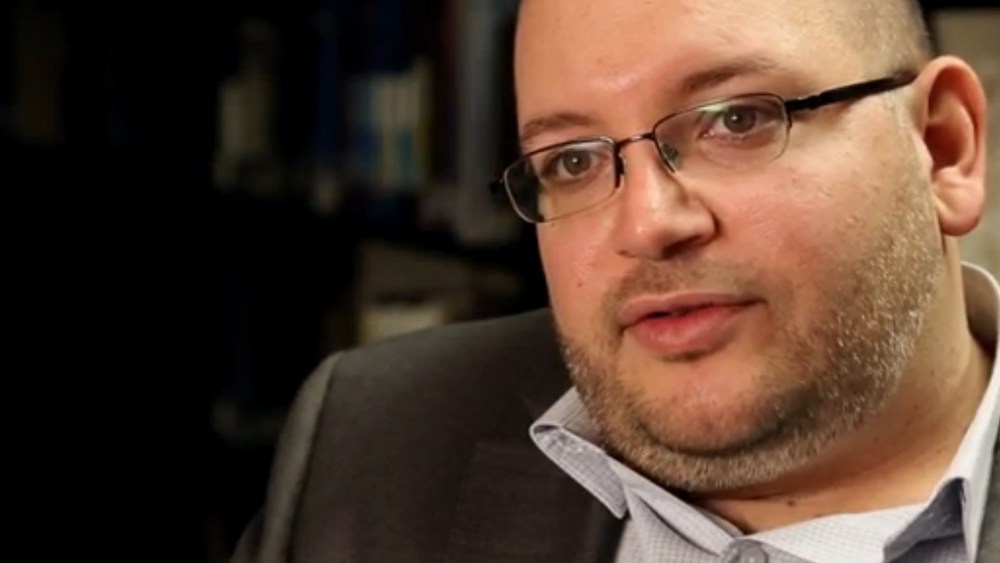 The Washington Post's Jason Rezaian at The Washington Post in Washington, DC on Nov. 6, 2013. (Photo by Zoeann Murphy/The Washington Post/Getty)