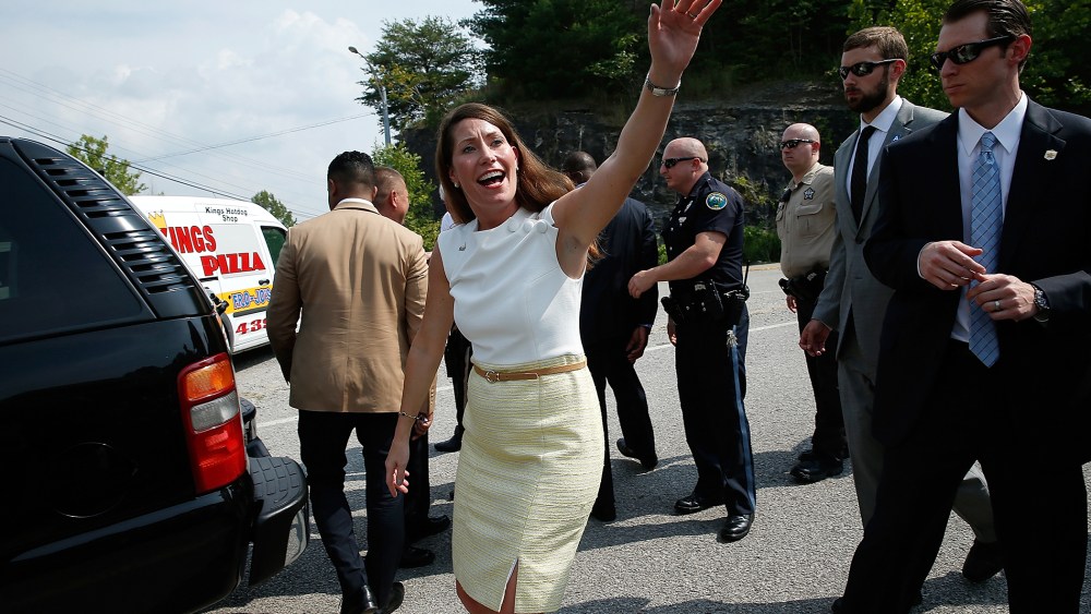 Bill Clinton Campaigns With Kentucky Senate Candidate Alison Grimes