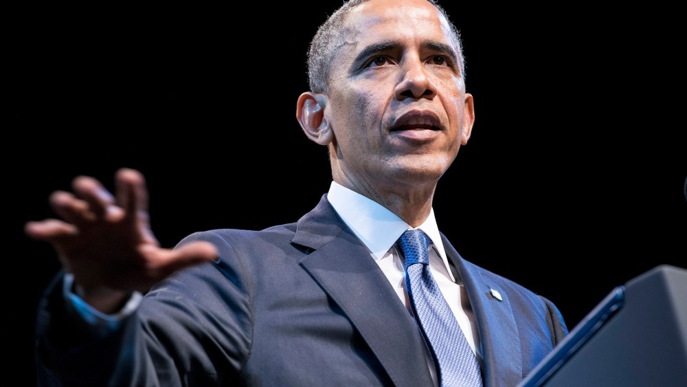 President Barack Obama speaks at an event on Dec. 4, 2013 in Washington, DC.