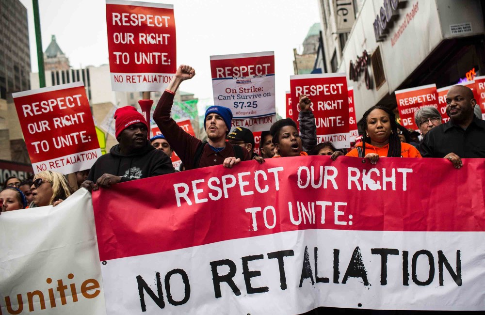 Fast Food Workers Organize Nat'l Walkout Over Low Wages