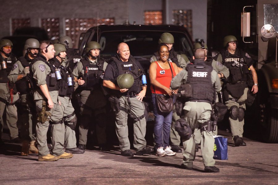 Image: National Guard Called In As Unrest Continues In Ferguson