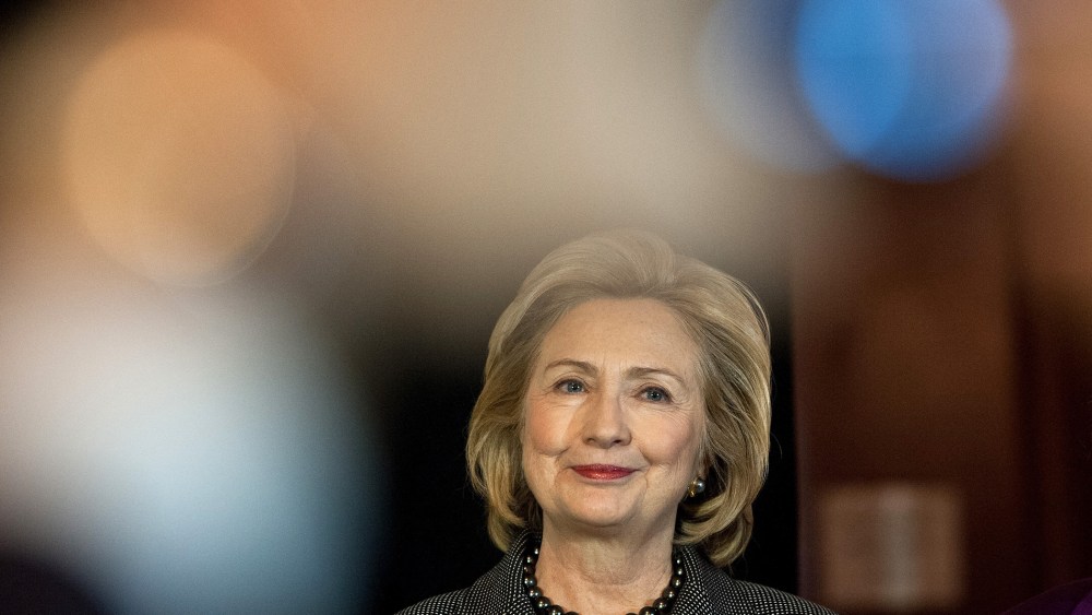 Hillary Clinton on Capitol Hill in Washington on Dec. 6, 2013.