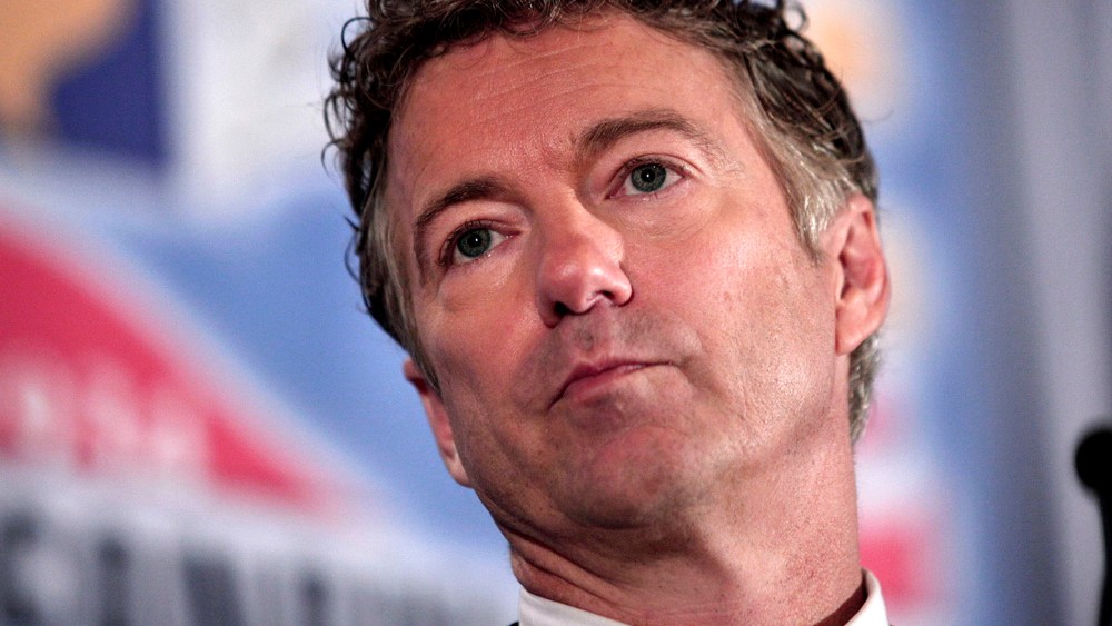 Sen. Rand Paul (R-KY) delivers a speech titled, “Renewing the Opportunity for Prosperity: Economic Freedom Zones” at the Detroit Economic Club on Dec. 6, 2013 in Detroit, Mich.
