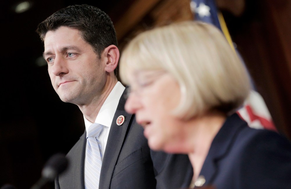 Paul Ryan (R-WI) speaks at a press conference at the U.S. Capitol on December 10, 2013 in Washington, DC.