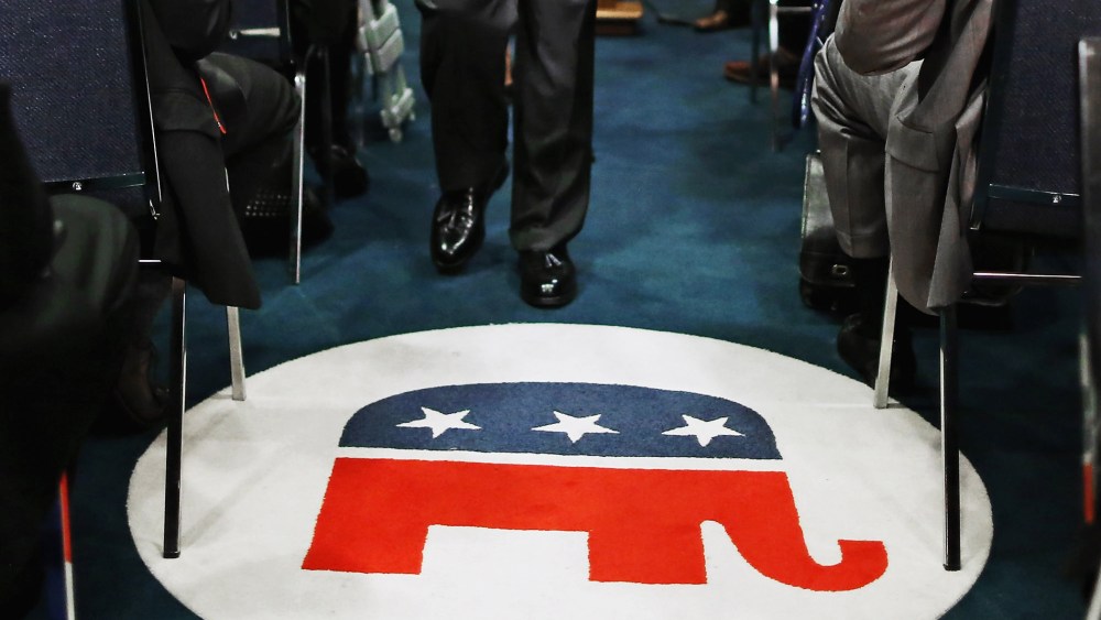 The Republican National Committee headquarters, Sept. 9, 2014. (Photo by Chip Somodevilla/Getty)