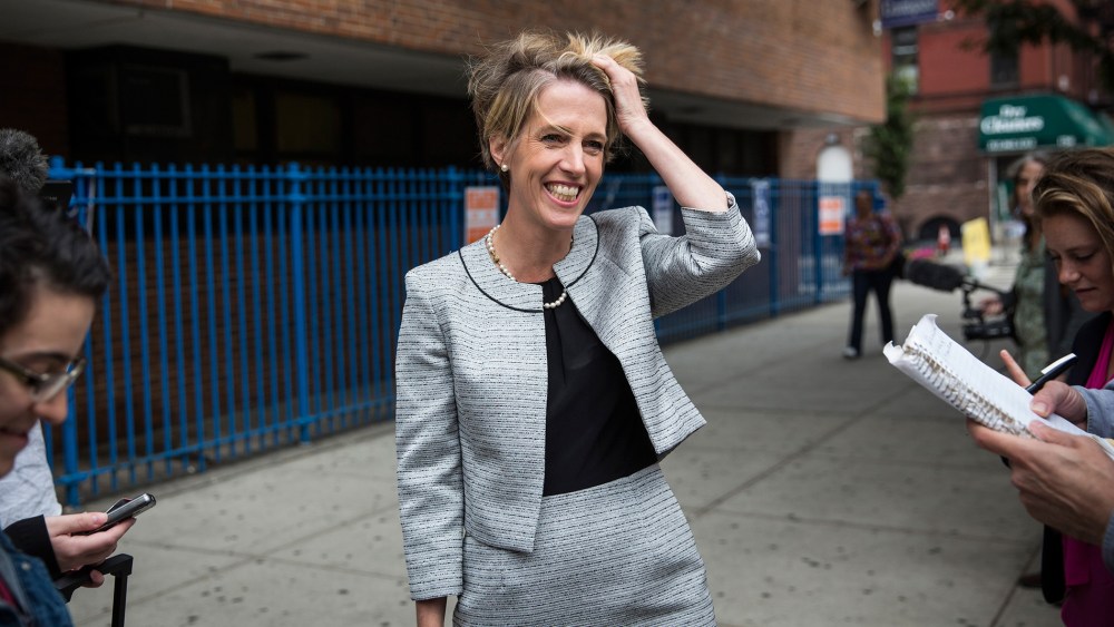 Challenger To Gov. Cuomo In State Primary, Zephyr Teachout Greets Voters