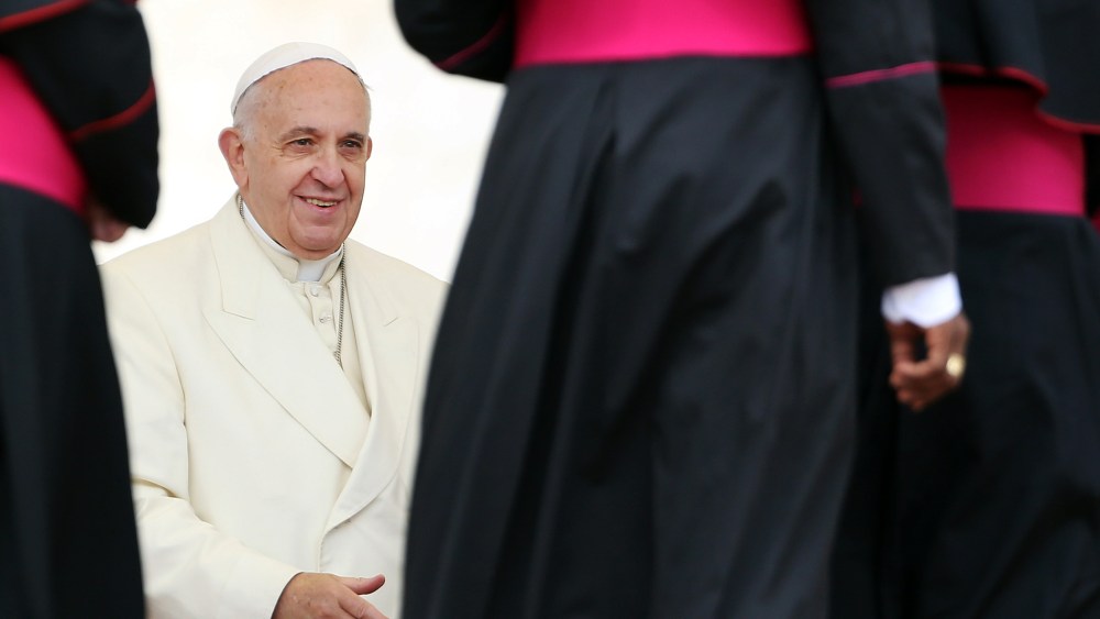 Pope Francis Holds His Weekly Audience