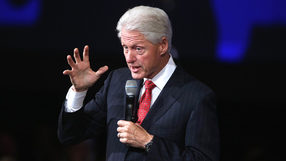 Former U.S. President Bill Clinton speaks at the Clinton Global Initiative (CGI), on Sept. 24, 2014 in New York, N.Y. (Photo by John Moore/Getty)