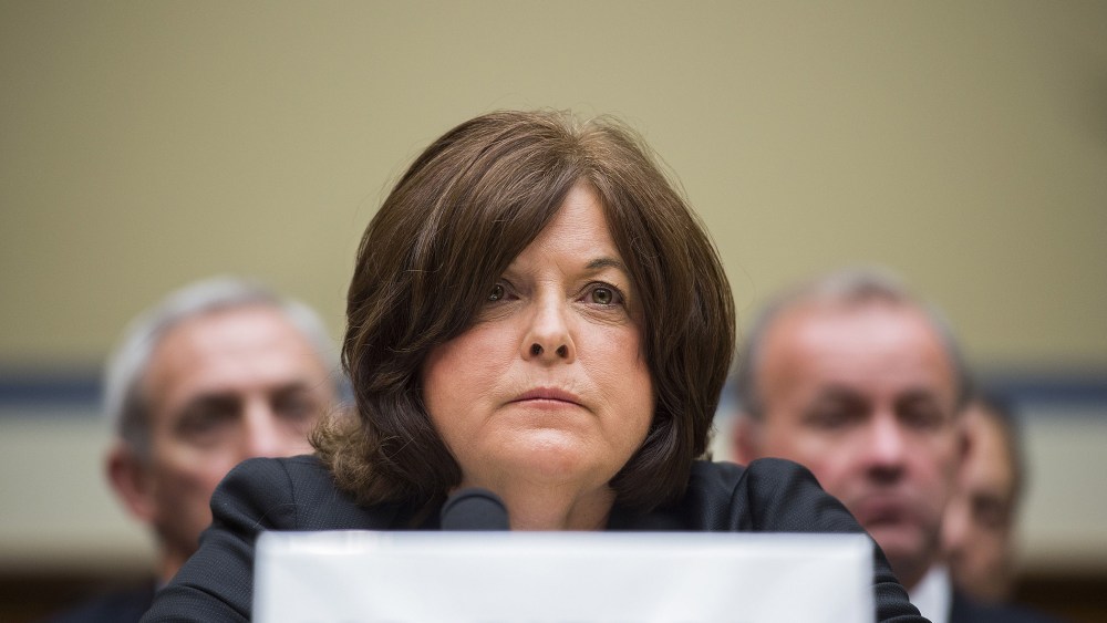 Director of the United States Secret Service Julia Pierson testifies before the House Oversight and Government Reform Committee on Capitol Hill in Washington, DC September 30, 2014.