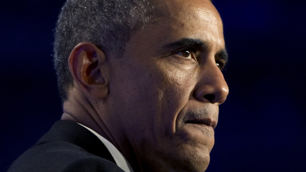 U.S. President Barack Obama speaks in Washington on Oct. 2, 2014.
