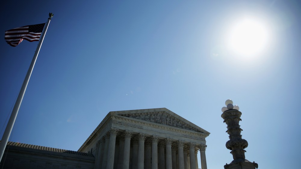 The U.S. Supreme Court is seen October 6, 2014 in Washington, DC.