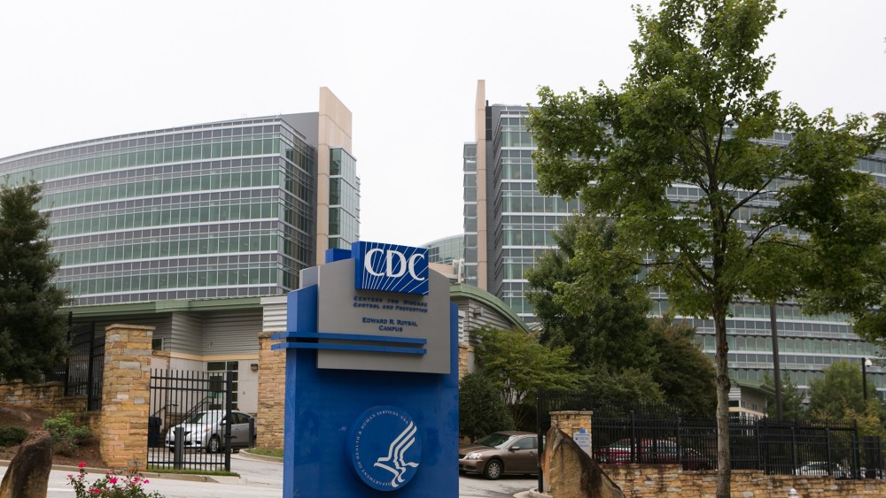 Exterior of the Center for Disease Control (CDC) headquarters is seen on Oct. 13, 2014 in Atlanta, Ga. (Photo by Jessica McGowan/Getty)