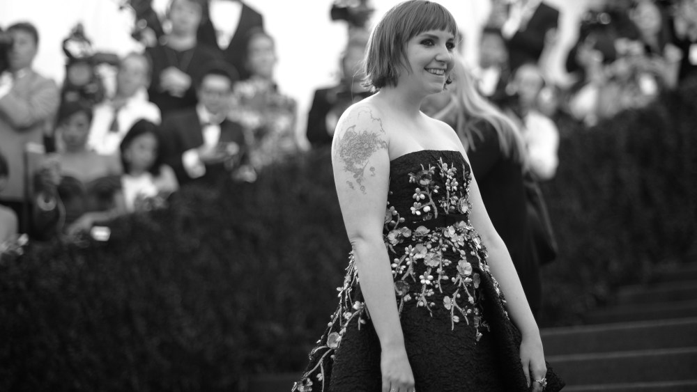 Lena Dunham attends the "Charles James: Beyond Fashion" Costume Institute Gala at the Metropolitan Museum of Art on May 5, 2014 in New York City. (Andrew H. Walker/Getty)