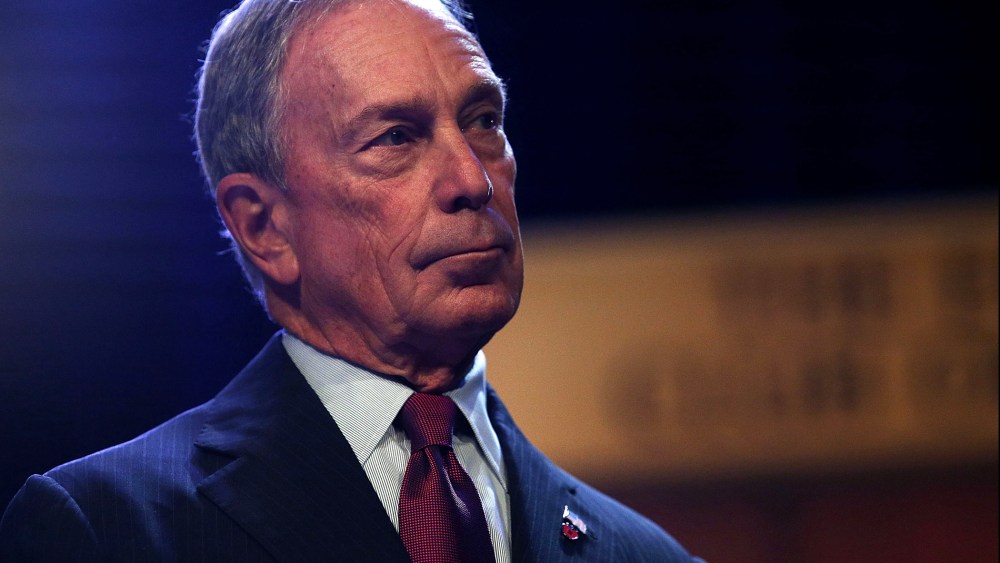 Michael Bloomberg speaks to the Economic Club of New York on Dec. 18, 2013 in New York City.