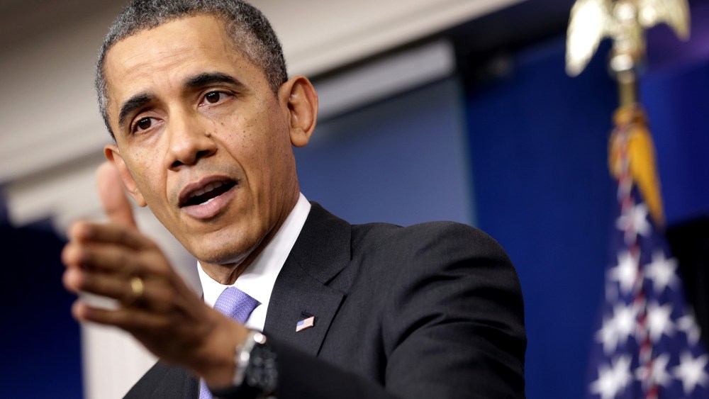 President Obama Holds News Conference Before Leaving For Hawaii