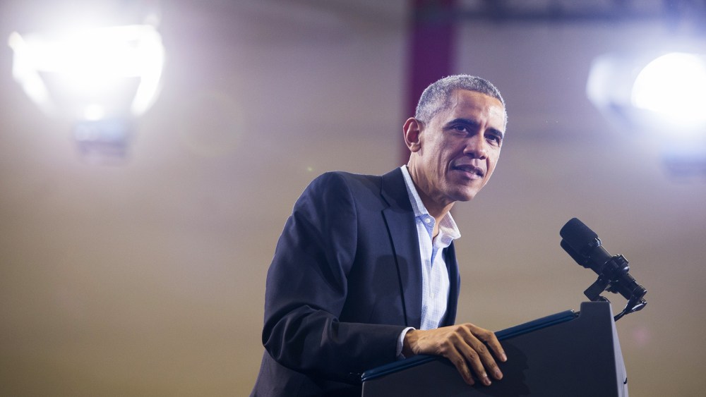 President Barack Obama speaks at an event in Bridgeport, Conn., Nov. 2, 2014.