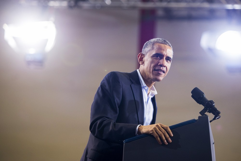 President Barack Obama speaks at an event in Bridgeport, Conn., Nov. 2, 2014.