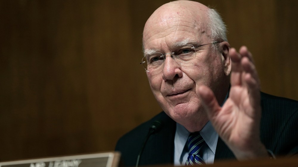 Senate Judiciary Committee Chairman Patrick Leahy (D-VT), February 4, 2014 in Washington, D.C.
