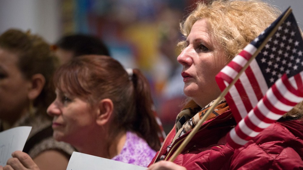 Immigration Activists Watch Obama's Speech On Immigration Reform