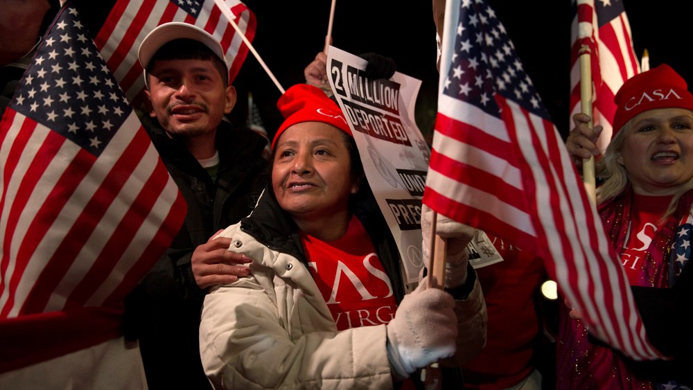 Immigration celebrations outside White House
