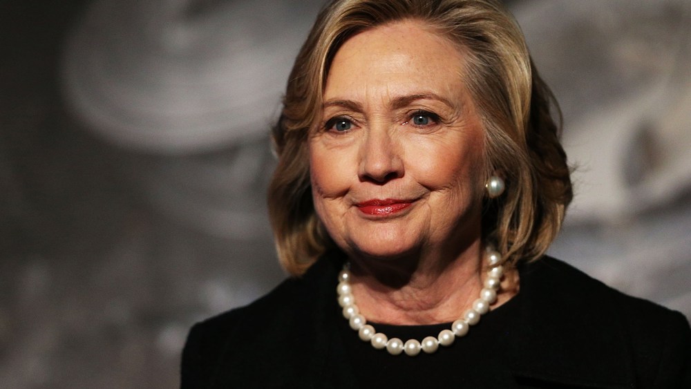 Hillary Rodham Clinton attends the Cookstoves Future Summit on Nov. 21, 2014 in New York City. (Spencer Platt/Getty)