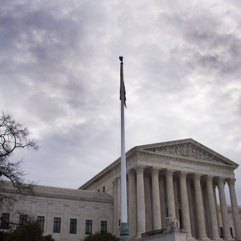 A general view of the US Supreme Court in Washington, D.C., Dec. 30, 2014. (Photo by Jim Watson/AFP/Getty)