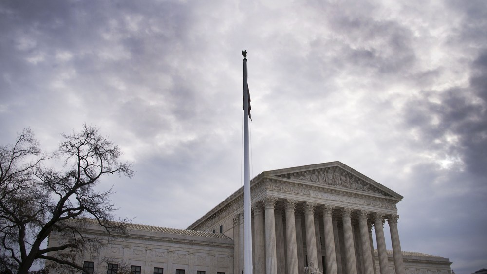 A general view of the US Supreme Court in Washington, D.C., Dec. 30, 2014. (Photo by Jim Watson/AFP/Getty)