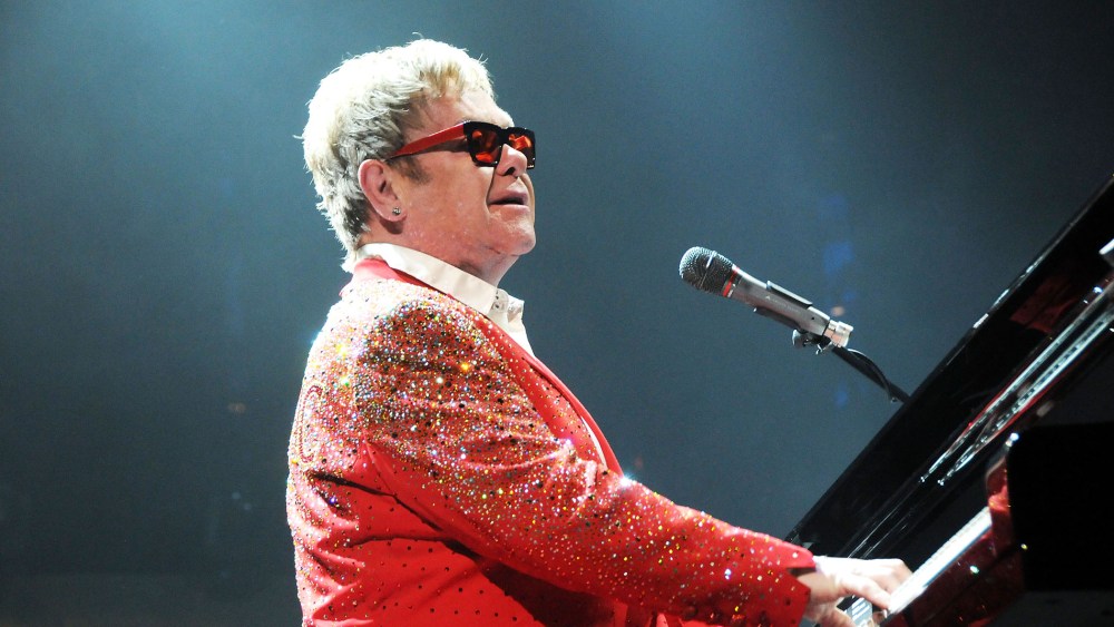 Musician Elton John performs at the Barclays Center on Dec. 31, 2014 in the Brooklyn borough of New York, N.Y. (Photo by Desiree Navarro/WireImage/Getty)