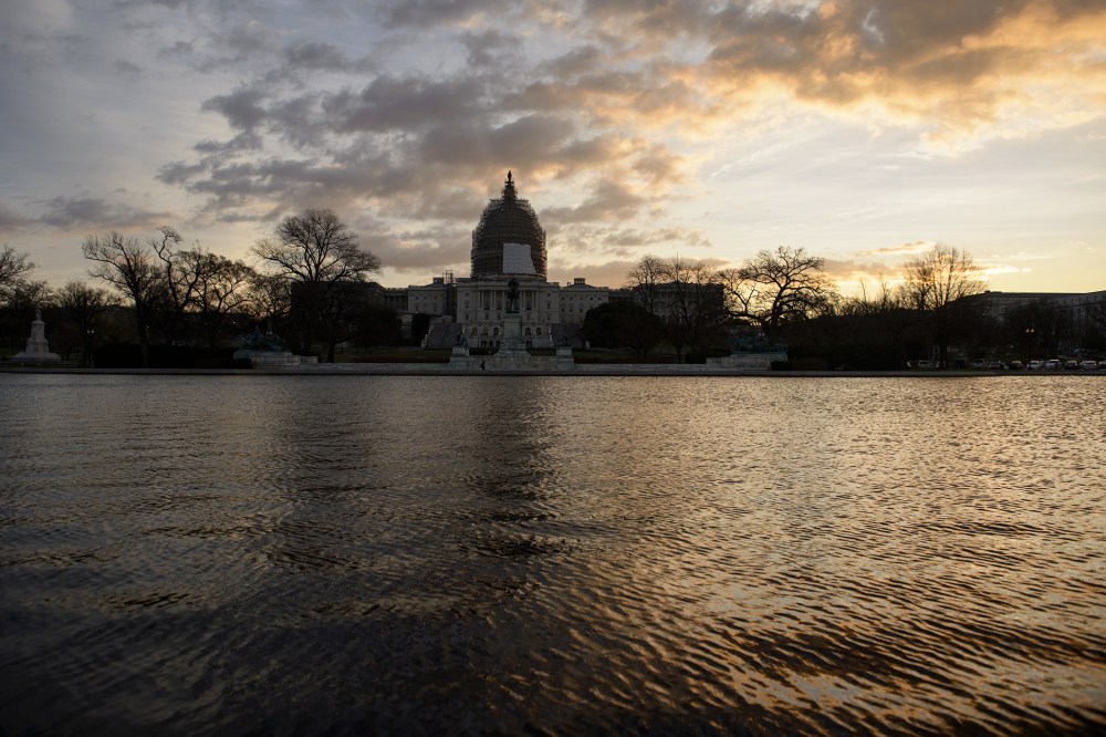 The US Capitol dome is seen on Capitol Hill on Jan. 5, 2015 in Washington, D.C. (Photo by Brendan Smialowski/AFP/Getty)