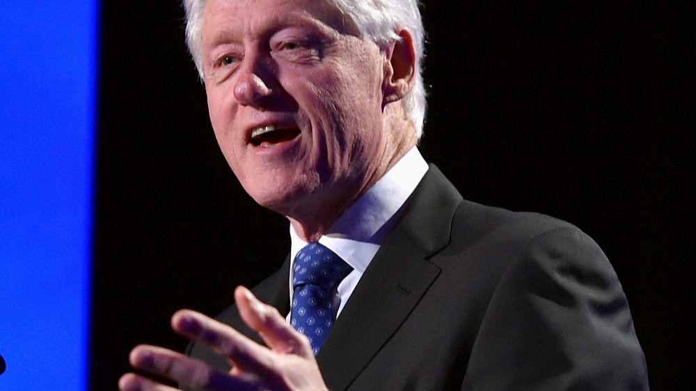 Former President of the United States Bill Clinton speaks on Jan. 10, 2015 in Los Angeles, Calif.
