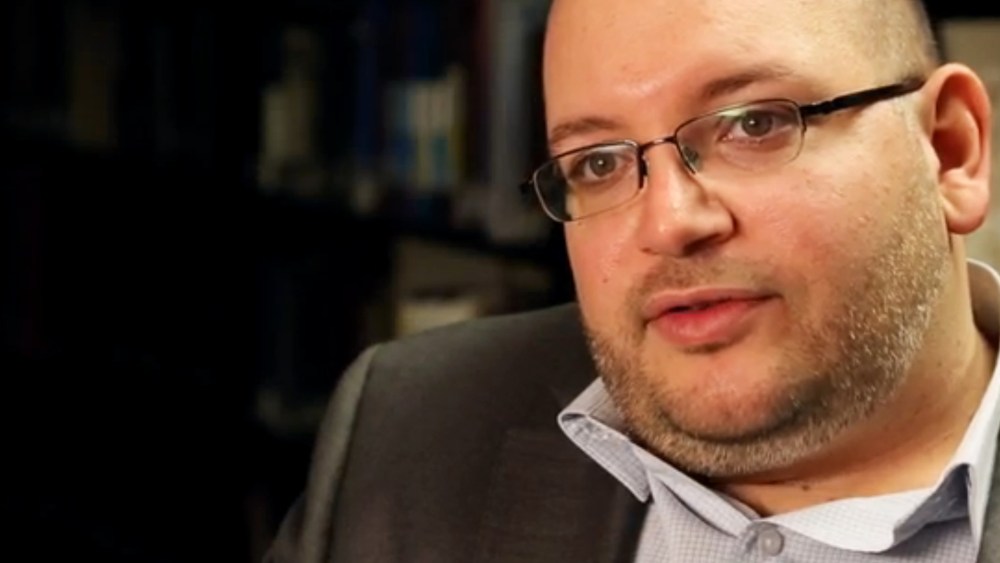 Jason Rezaian at The Washington Post in Washington, DC on Nov. 6, 2013. (Photo by Zoeann Murphy/The Washington Post/Getty)