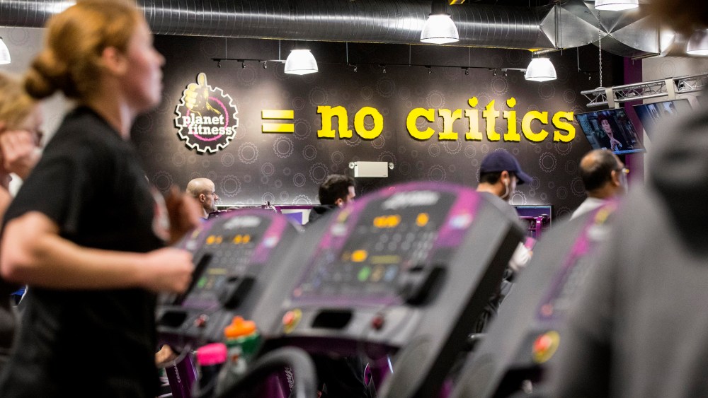 A new location for Planet Fitness, a low cost gym chain, in Toronto, Canada, Jan. 7, 2015.