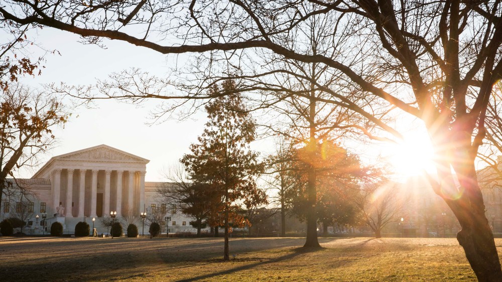 A view of the Supreme Court, Jan. 16, 2015 in Washington, D.C. (Photo by Drew Angerer/Getty)