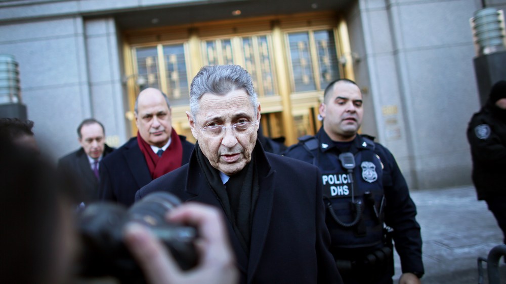 New York State Assembly Speaker Sheldon Silver walks out of the Federal Courthouse after his arraignment on Jan. 22, 2015 in New York, N.Y. (Photo by Yana Paskova/Getty)