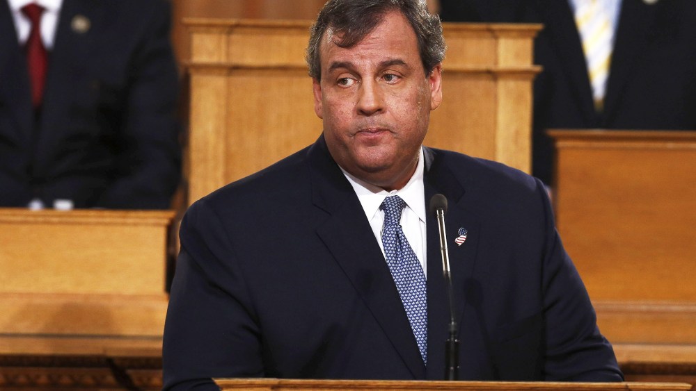 Chris Christie delivers the State of the State Address, Jan.14, 2014.