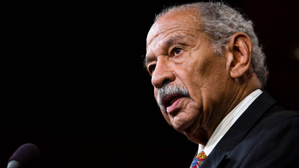 U.S. Rep. John Conyers (D-MI) speaks a news conference on Capitol Hill, on Jan. 16, 2014 in Washington, DC.