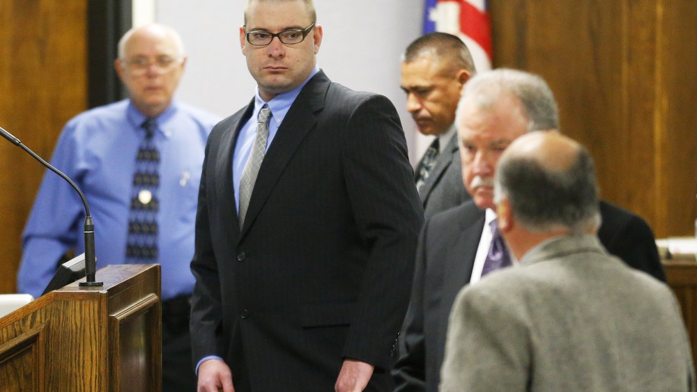 Former Marine Eddie Ray Routh was found guilty of murdering Chris Kyle and Chad Littlefield on Feb. 24, 2015. (Photo by Tom Fox/Pool/Getty)