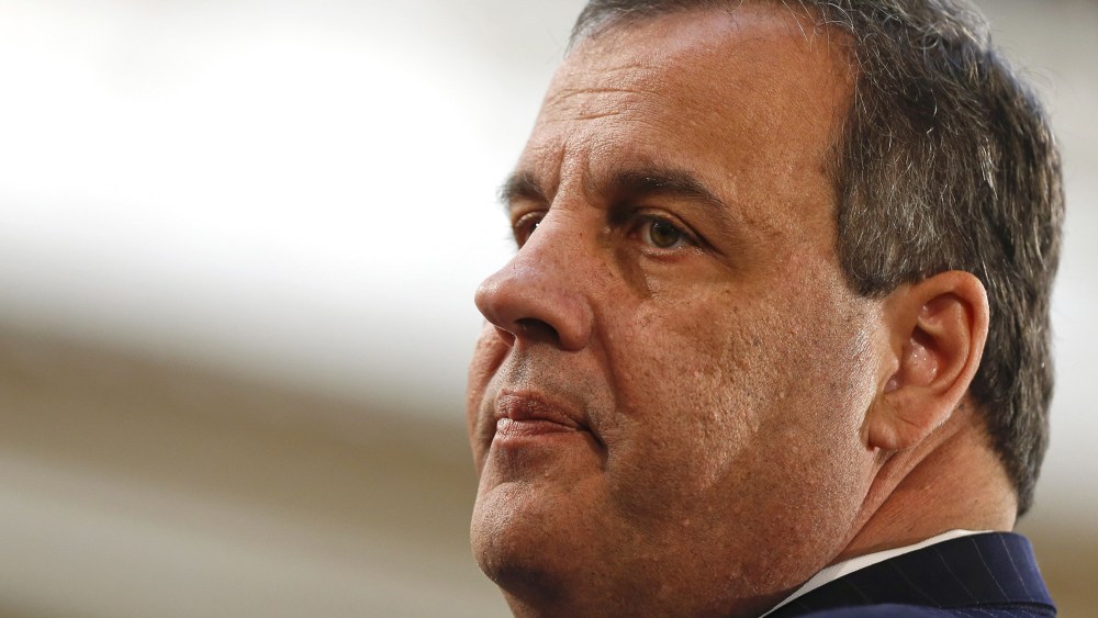 New Jersey Gov. Chris Christie delivers his budget address for fiscal year 2016 to the Legislature, on Feb. 24, 2015 at the Statehouse in Trenton.