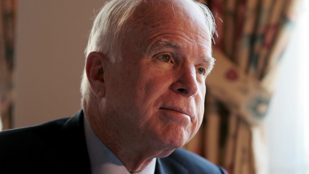 John McCain on January 23, 2014.