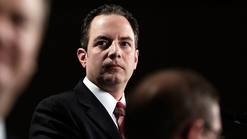 Republican National Committee Chairman Reince Priebus speaks at an RNC event on Jan. 24, 2014 in Washington, D.C. (Photo by Win McNamee/Getty)