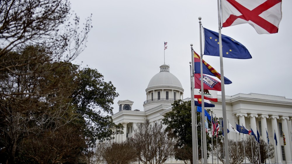 A view of the state capitol on March 6, 2015 in Montgomery, Ala. (Photo by Brendan Smialowski/AFP/Getty)