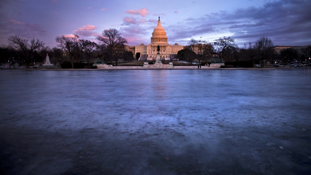 A view of the US Capitol on Jan. 27, 2014 in Washington.